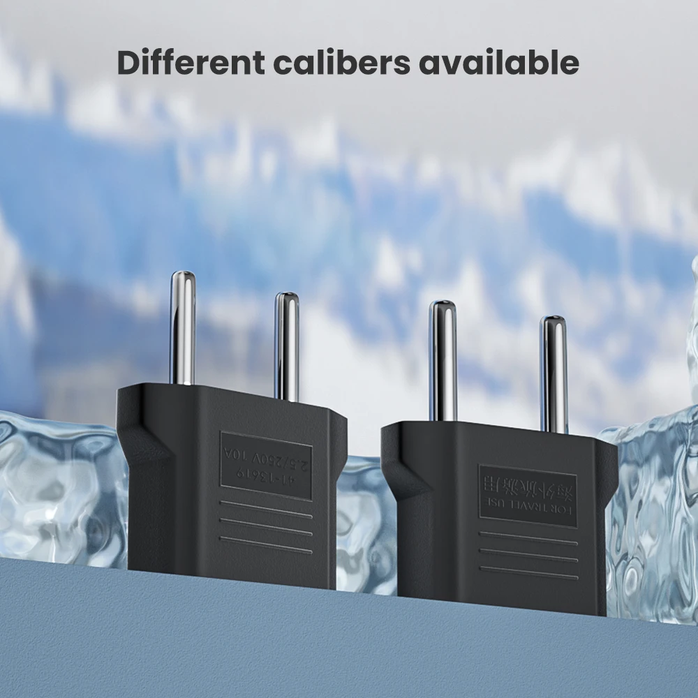 Plug Adapter 1-10pcs Olaf US To EU EU Euro KR for Travel
