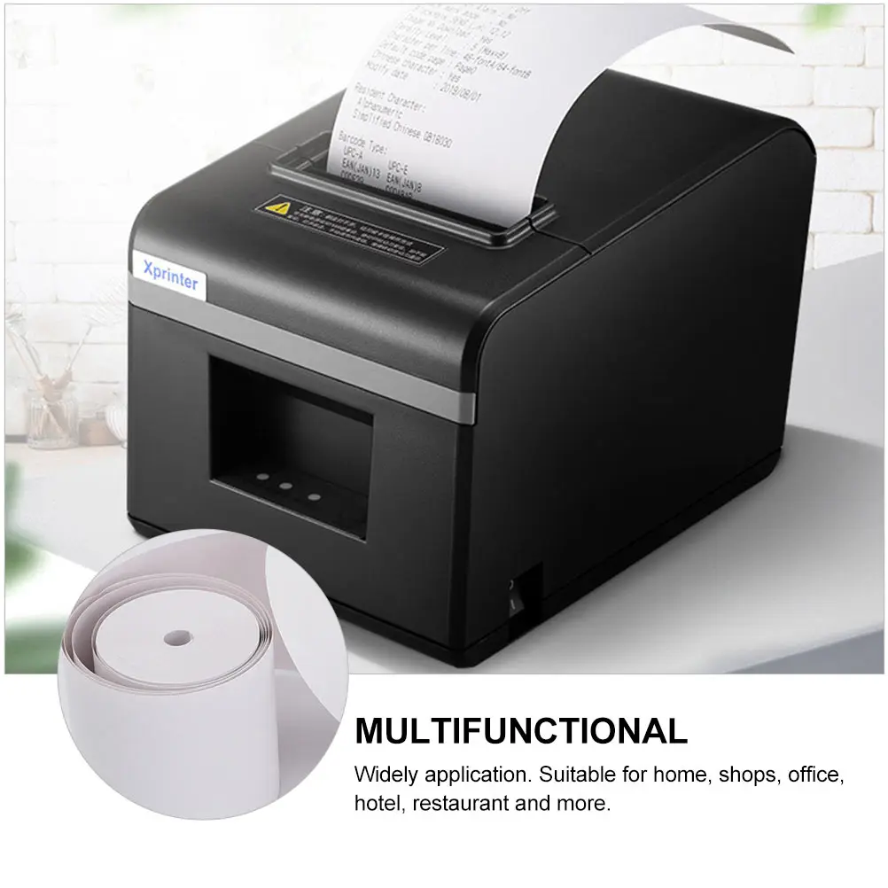 모든 미니 무 잉크 무선 열 POS 영수증 빌 프린터 용지 롤 용 80 롤 7x30MM 열 영수증 용지