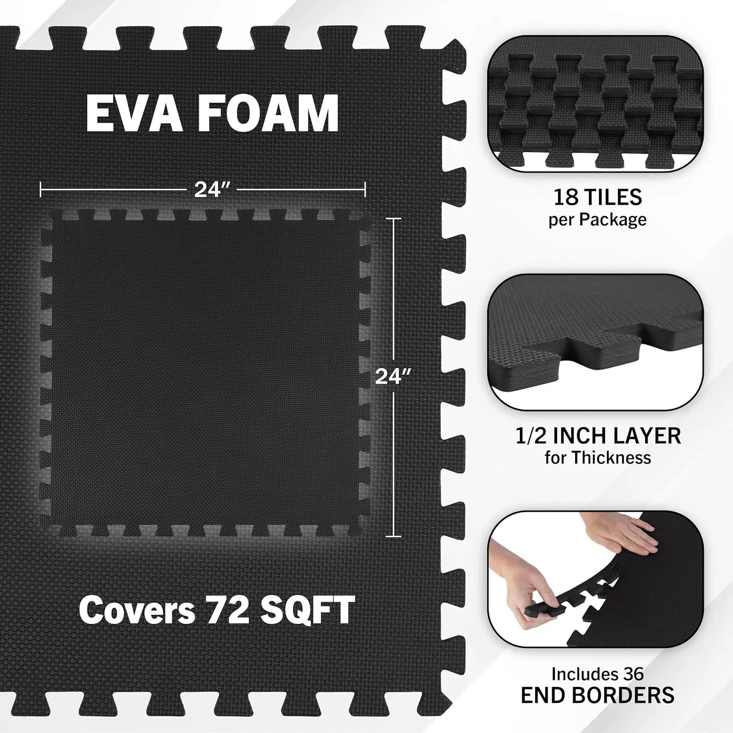 EVA foam interlocking floor tiles sample 2