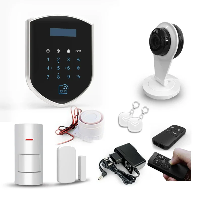 

Wireless security home alarm system with Alexa and google IFTTT