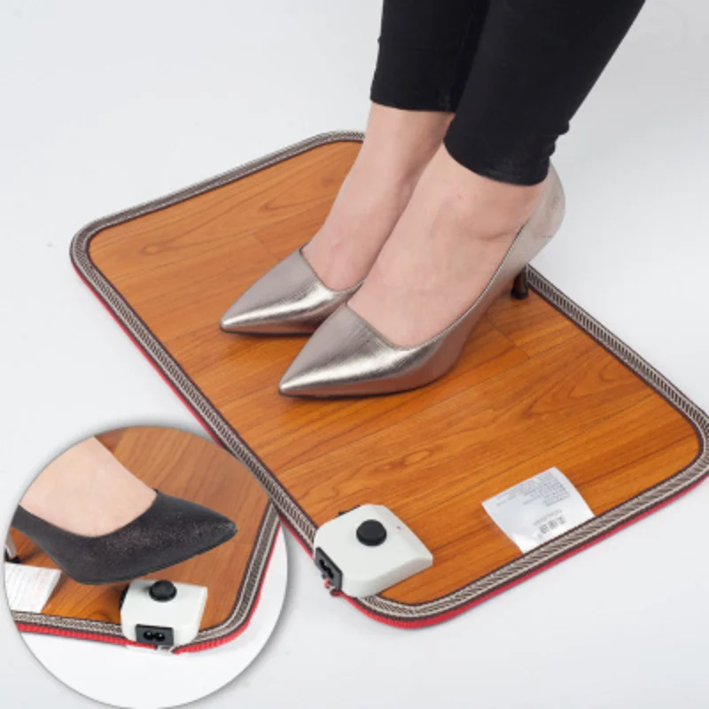 50*30cm Feet Warmer Electric Heating Mat Office Heating Pad Warm Feet Thermostat Winter Pad Home