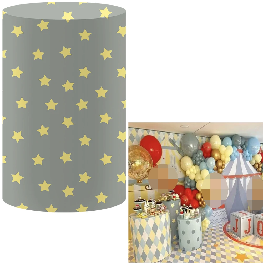 

Задник с искусственной аркой, двуслойный эластичный тканевый фон из спандекса, реквизит для детского дня рождения, подставка в комплект не входит