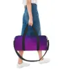 Gym Bag Glitter Ombre Print Sports Bag Gym Accessories Magical Purple Men's Oxford Printed Handbag Cute Training Fitness Bag 5