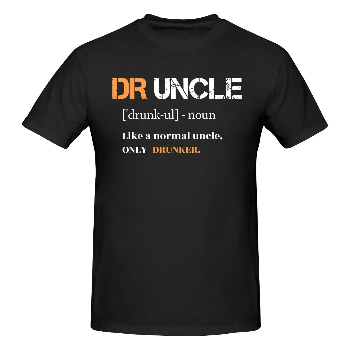 

Drunk Uncle Funny Druncle T Shirt Cotton Crewneck Short Sleeve T Shirts
