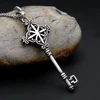 Large Size Fashion Vintage Punk Key Pendant Stainless Steel Unique Amulet Necklace For Men Biker Jewelry Gift Dropshipping 2