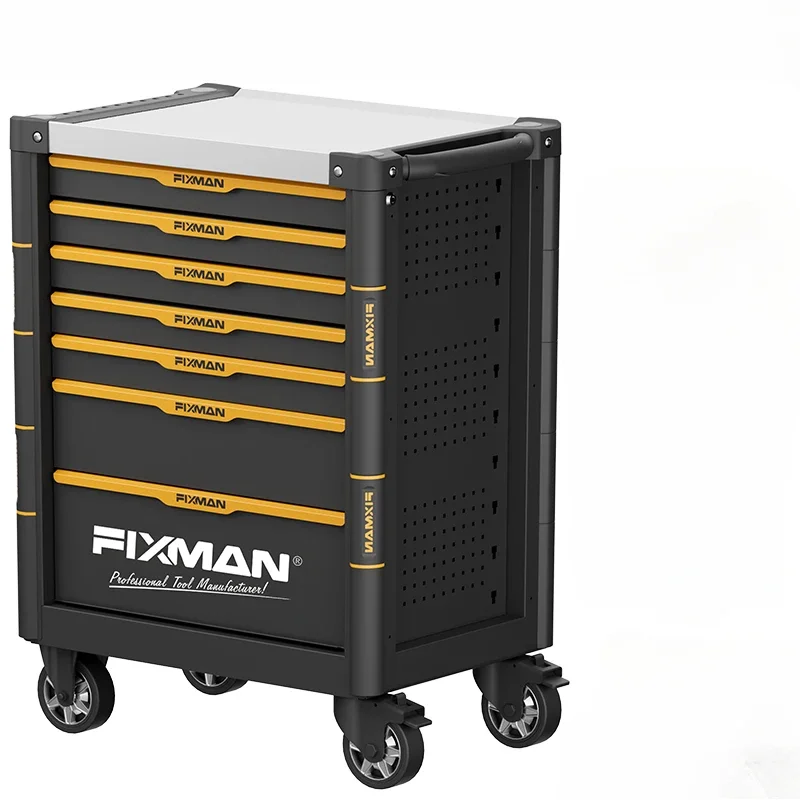 Complete Professional Tool Cabinet Workshop Screws Trolley Large Wheeled Storage Tool Cabinet Organizer Tool Arrangement 6