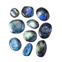 Labradorite jouet pierre de lune bleue cristal pierre brute spécimen minéral pierre naturelle décor à la maison ornement 5
