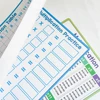 3PCS Multiplication Chart Writing Poster Practice Writing Script Children's Learning Aids Students Classroom Teaching Aids 4