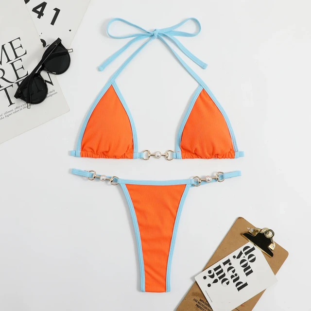 sexy string micro mini bikinis set high waist swimsuit thong swimsuit  Swimwear Biquini conjunto de bikini tankini beachwear - AliExpress