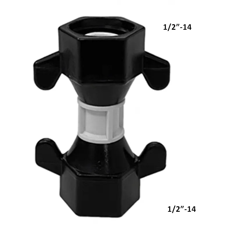 1/2" / 1/2"-14 Hose Barb Quad Port Fitting Macerator Water Pump