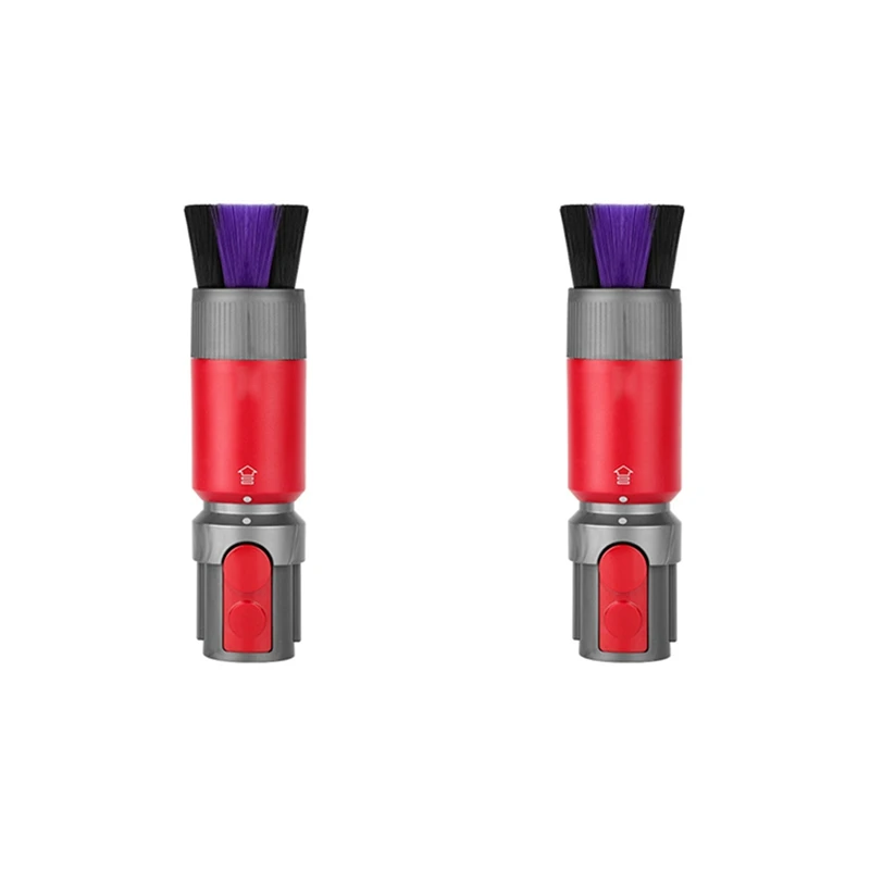 

Пылесос Dyson V7 V8 V10 V11 V12 V15, 2 шт., мягкая щетка для удаления пыли, без следов, универсальная всасывающая головка, аксессуары