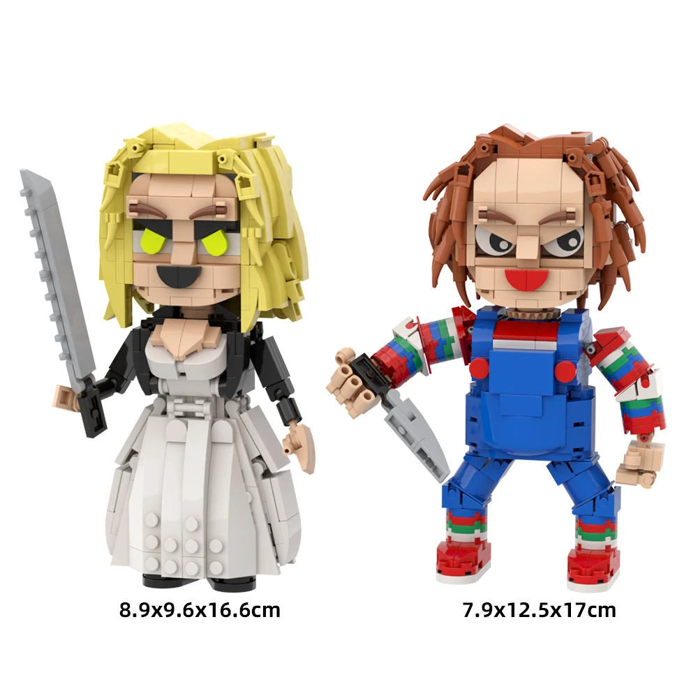 Blocs de construction Chucky et Tiffany