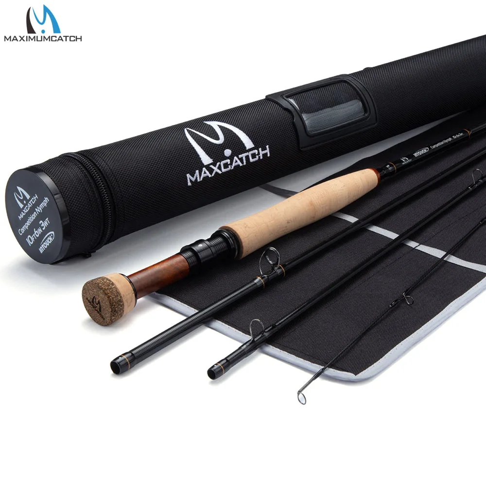 フライロッド Maxcatch Nano Nymph 2wt 10ft 4pc Amazon | M MAXIMUMCATCH Maxcatch Nymphフライロッド4ピース