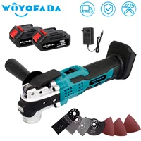 18V Cordless Oscillating Multi Function Tool Electric Saw Trimmer/Shovel/Cutting Machine Woodworking Tool For Makita 18V Battery 1