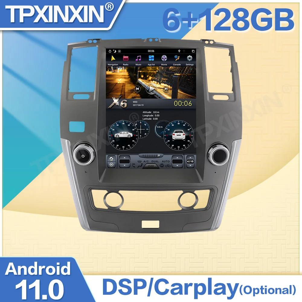 

For Infiniti QX80/QX56/For Nissan Patrol/Armada Royale Y62 2010-2020 Multimdia Screen Car Stereo Radio Player GPS Navigation