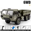 2.4G Remote Control Rc Car Heavy-duty Six Wheel Truck Model With WiFi Cameras & Lights Simulation Military Card Toy Gift ﻿ 5