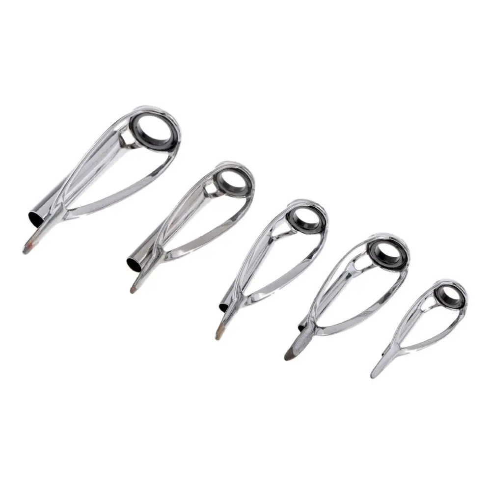 

1.8MM - 3.6MM Fishing Rod Pole Guides SIC Ring Tips Top Eye Rings Repair Accessories Spinning Casting Fishing Rods Component