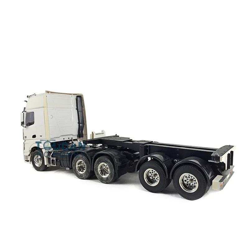 1/14 TOUCAN 6*4 Hightop RC Tractor Truck Remote Control Car 20ft Trailer Construction Vehicles Outdoor Toys Boys THZH0382 3