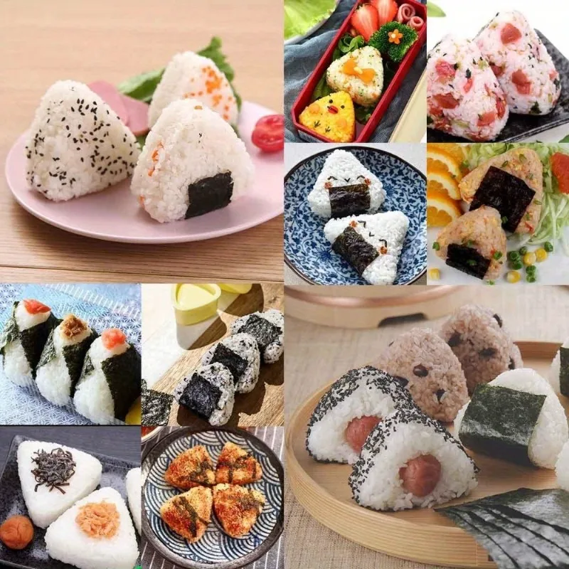 Non-Stick Rectangular Sushi Mold for DIY Rice Balls and Sushi Rolls Reusable Kitchen Tool for Beginners Bento Box Preparation