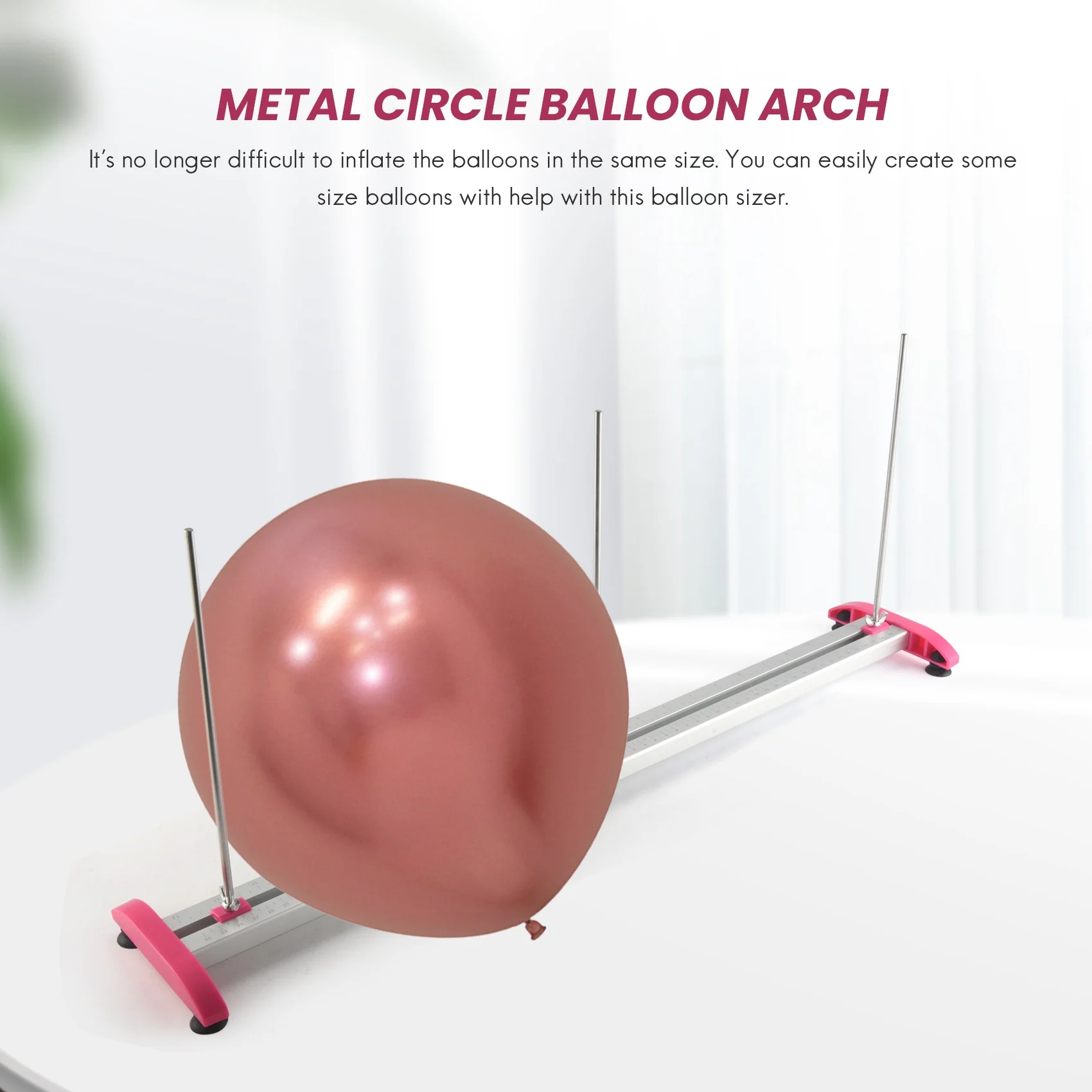 Balloon Ruler Foldable Measuring Sizer for Set Ballon Garland Wedding Birthday Party Decors balloon measuring tool