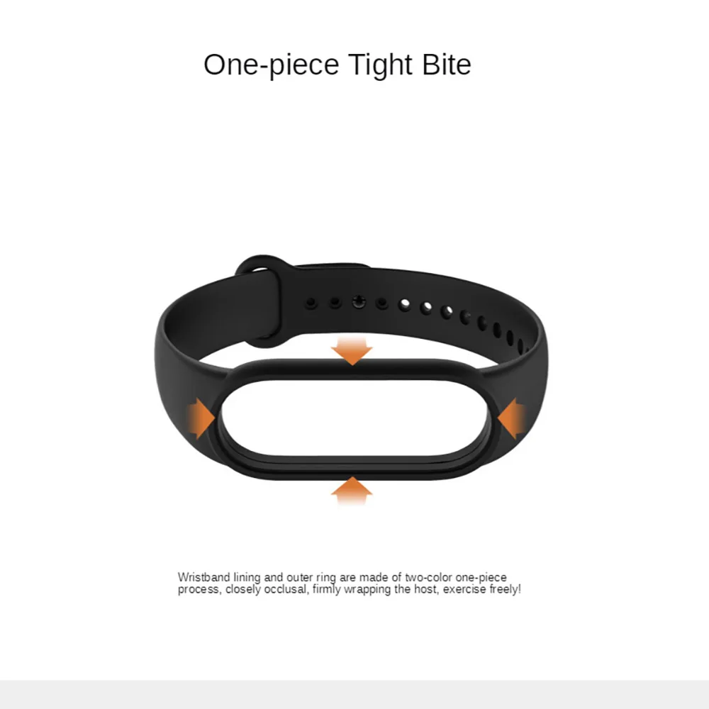 2023 New Watchband For Mi Band 5 Bracelet Xiaomi Mi Band 6 Strap Silicone Sport Replacement Wristband Smartwatch Accessories 3