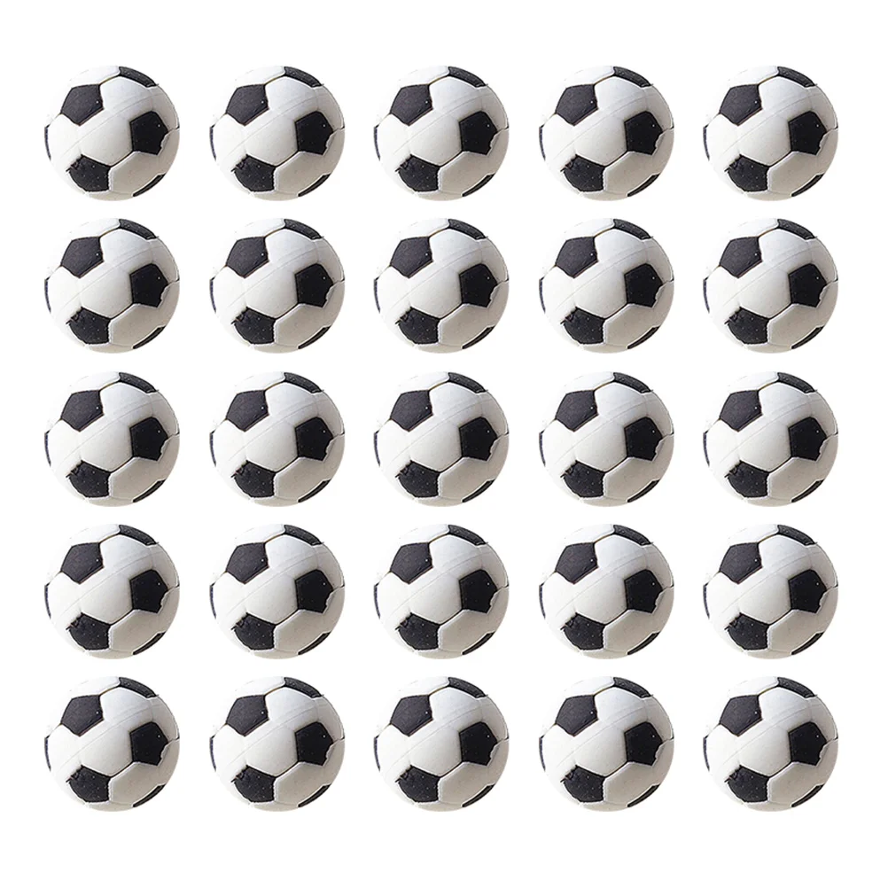 

25 Pcs Simulation Ball Kids Puzzles Decorative Eraser Basketball Gift Tiny Pencil Tpr School Classroom Child Small