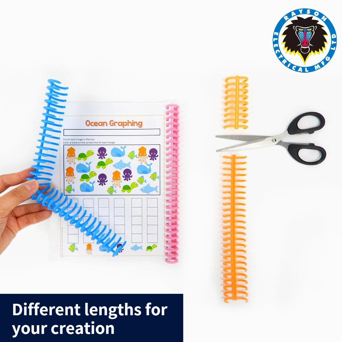 DIY Comb Binding Spine for A4 PVC NoteBooks