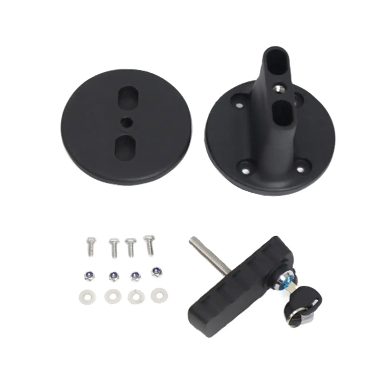 Generic Fuel Oil Tank Mount Bracket Lock Accessories Gas Tank Cans Lock