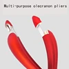 3-in-1 Multifunctional Cuticle Nippers Innovate Cuticle Scissors Clippers Trimmer Dead Skin Remover Manicure 3