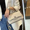 Women's Genuine Cowhide Leather Solid Color Crossbody Bag Casual Ladies Commute Handbag Luxury Designer Messenger Shoulder Bag 1