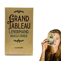 Grand Tableau Lenormand Oracle Card Occult Tarot Card With Paper Instruction Manual English Version Divination Fate Board Games 1