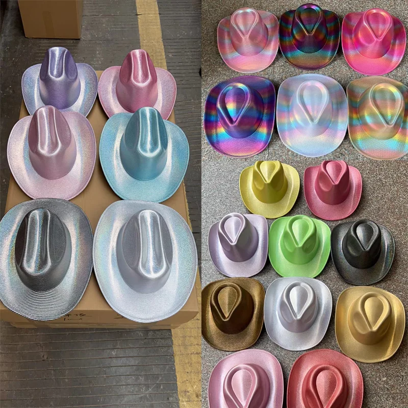 LinenCowboyhatcolorpartycowboy2023newmenandwomenjazzCowboy