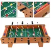 Football Table Mini Football Table Game Footballs Score Keepers Wood Soccer Table Top for Kids Family Night Parties Game Rooms 1