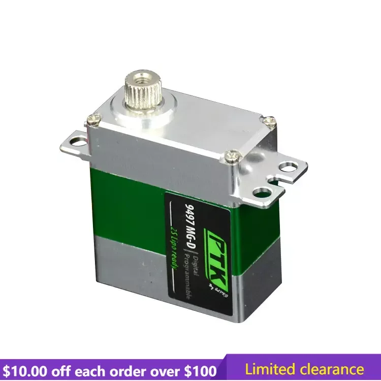 

Цифровой сервопривод без сердечника 9497 MG-D 9g с ограниченным зазором