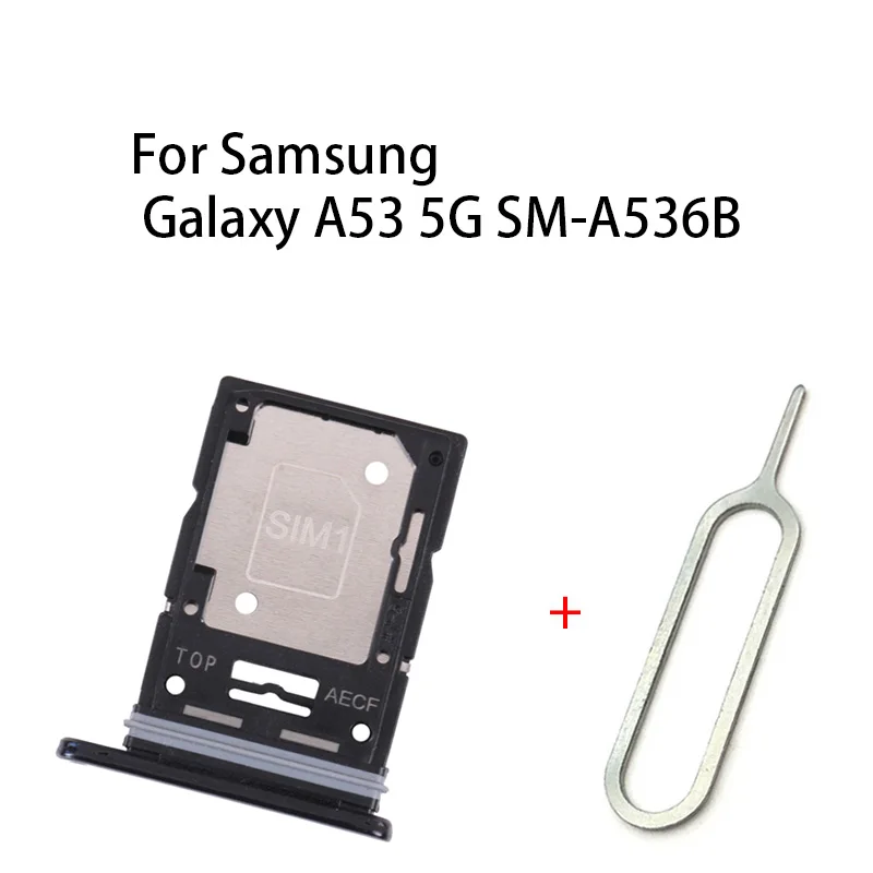 Daul Sim Card Tray / Micro Sd Card Tray For Samsung Galaxy A53 5G Sm-A536B