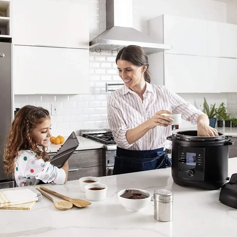 CHEF iQ Smart Pressure Cooker 10 Cooking Functions & 18 Features, Built-in Scale, 1000+ Presets & Times & Temps w/App