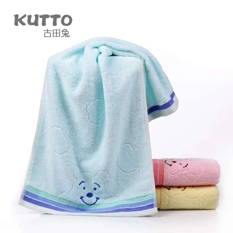 New Baby Face Towel Microfiber Drying Bath Towel Cartoon Children Towels Kid Washcloth 34x75cm