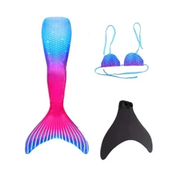 Enchanted Mermaid Tail Costume with Monofin - Perfect for Cosplay, Swim Parties & Fantasy Play (Pink)