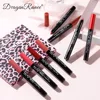 Dragon Ranee12 Color/set Lipstick Pen Matte Velvet Mist Lipstick Pen with Pencil Sharpener Lip Liner Set 5