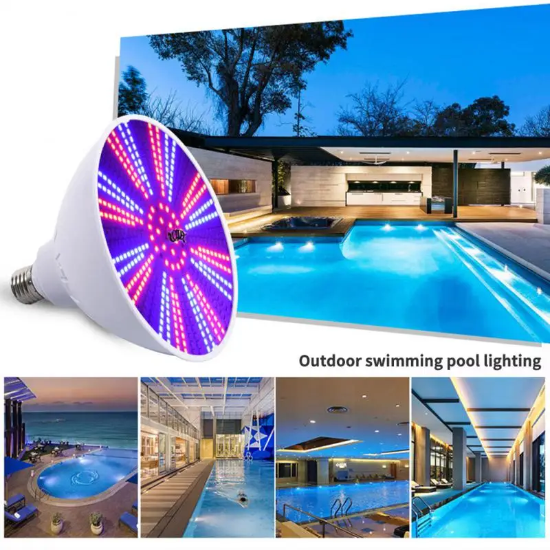 

LED Pool Light Source PAR38 Recessed Underwater Pool LAMP Replacement Halogen RGB Color LED Light Outdoor Lighting Wholesale