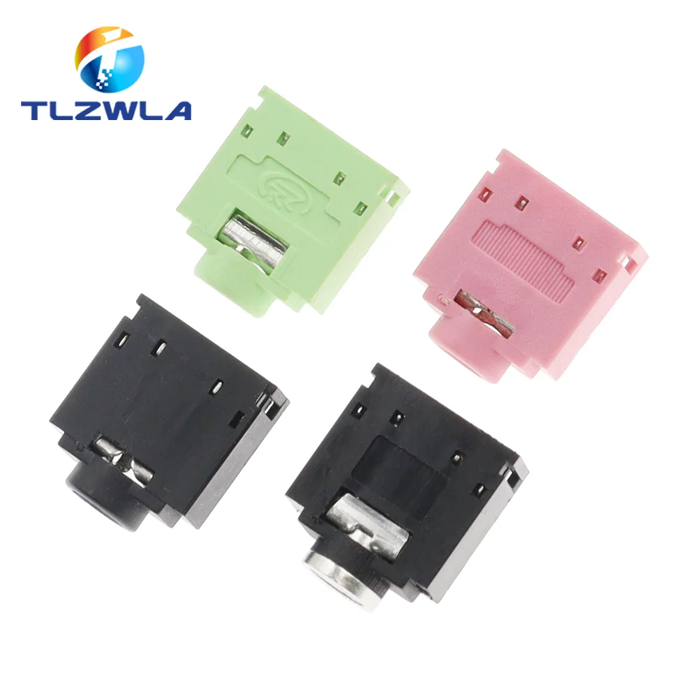 10PCS PJ-307 PJ307 3.5mm Stereo Jack Socket Audio Jack Connector PCB 3F07