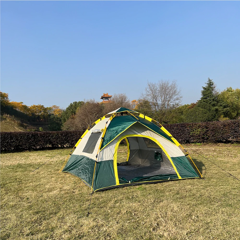 3-4 People Folding Tents, Automatically Opening Camping Tents, Portable Travel Suitable For Camping And Hiking