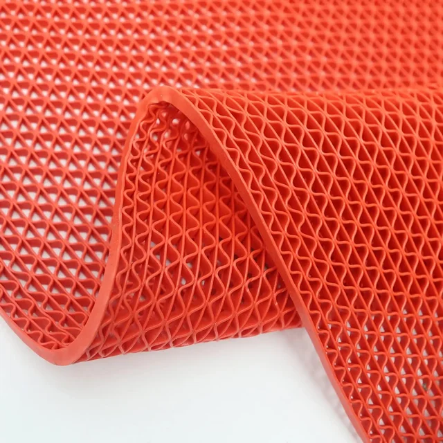 Tapis de sol de Drainage creux antidérapant, pour salle de bain, zone humide, porte de douche, multifonctionnel, cuisine, tapis en plastique étanche 4