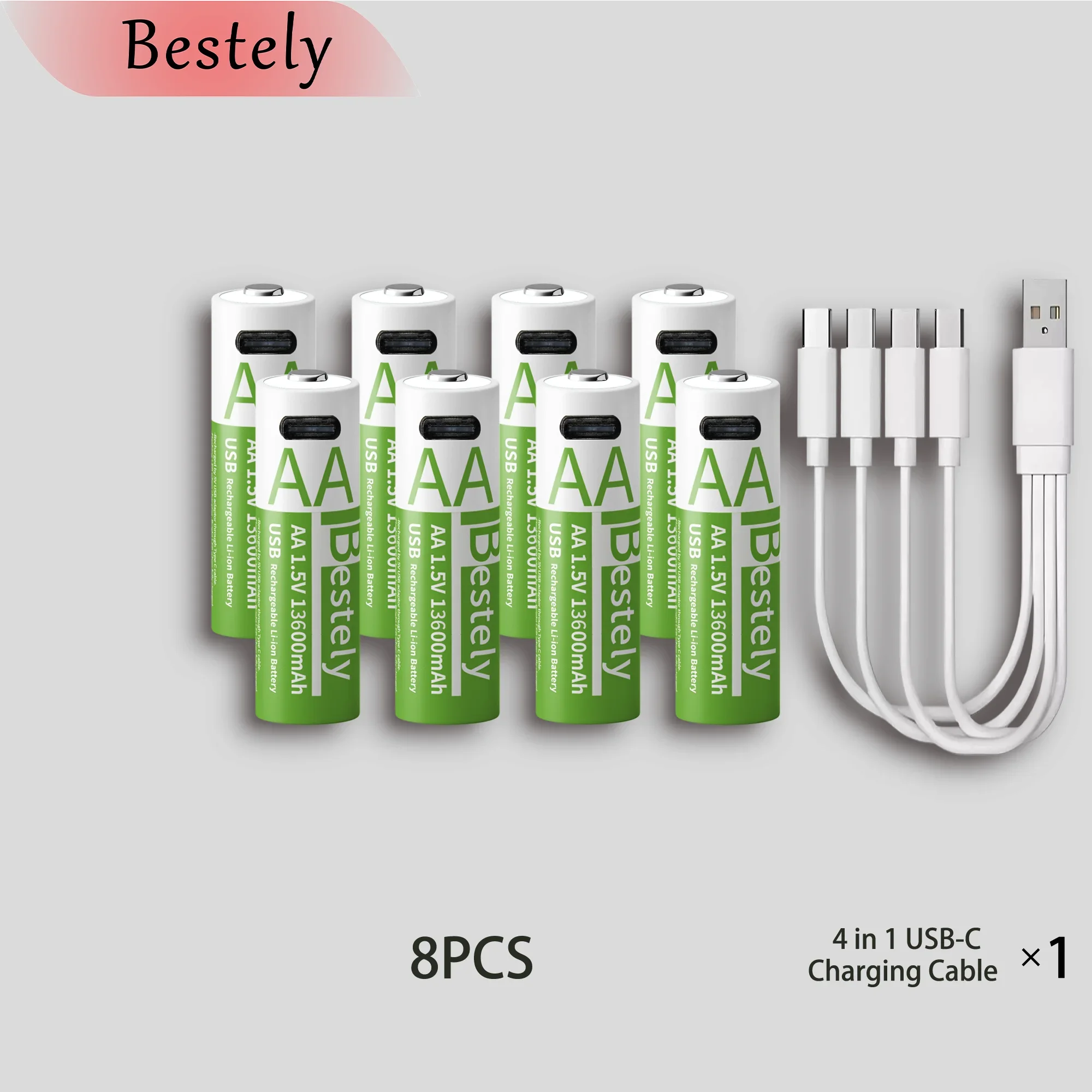 8 PCS Batteries