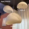 Nordic Bar Led Pendant Light Modern Loft Minimalism Wabi Sabi Led Hanging Lamp Creamy Suspend Lamp Restaurant Led Lamp Fixtures 1