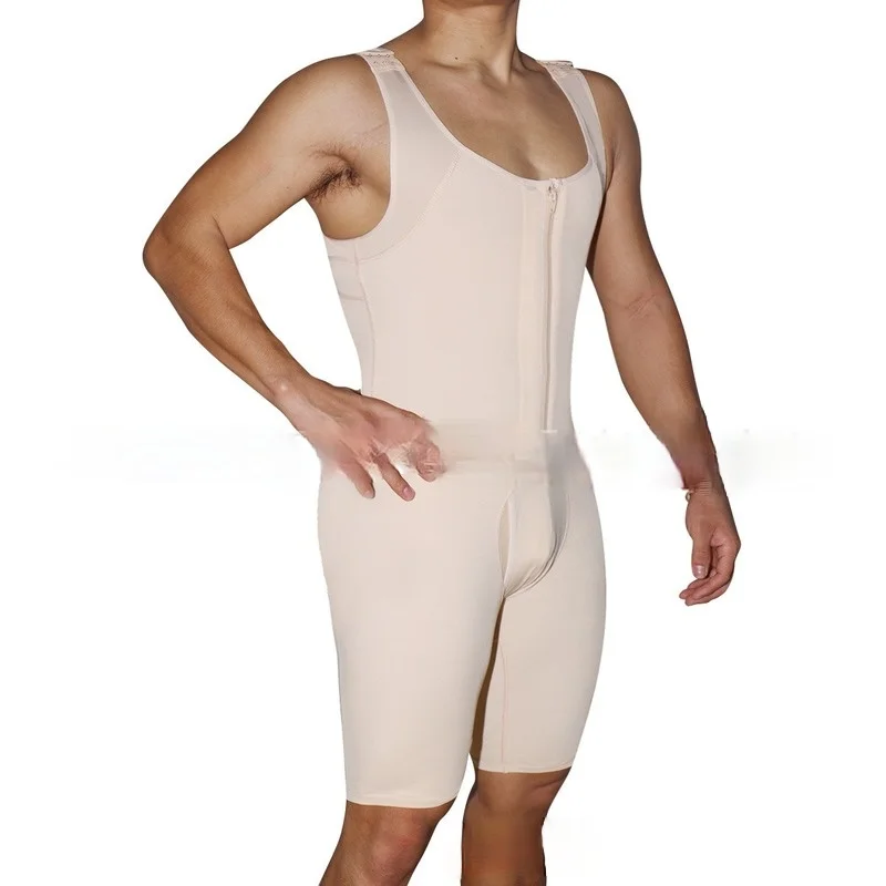Summer Men's Body Shape European and American One-piece Waist  Hips Tight-fitting Underwear Men's Corset