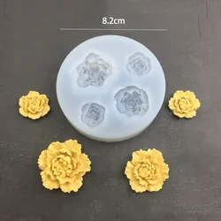 Sakura Flower Silicone Mold (4 Hole Daisy)