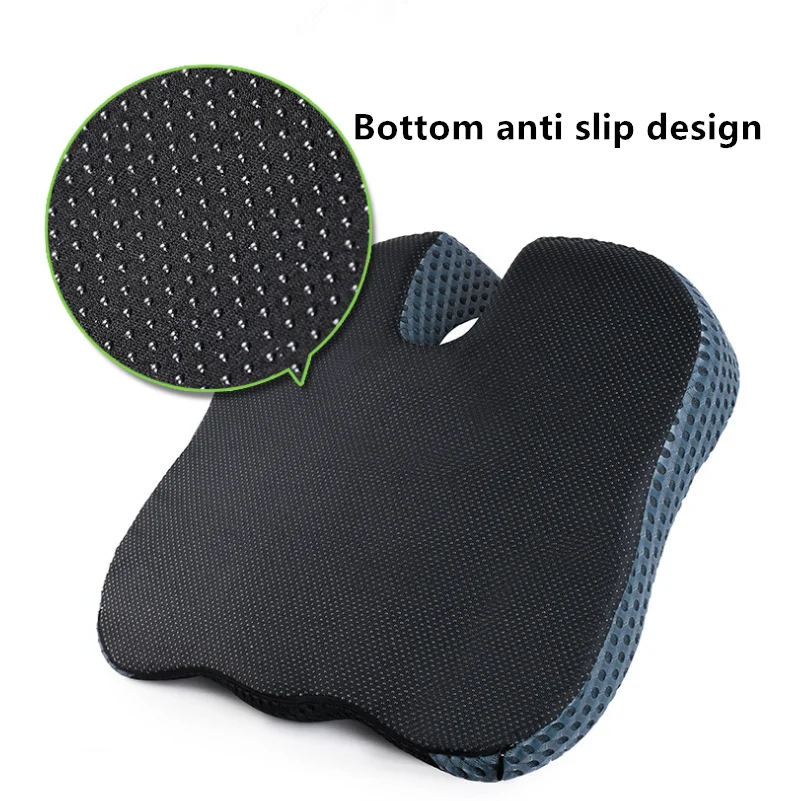 Car Main Driver Seat Booster Seat Cushion Memory Foam Cushion Relief Chair Suitable All-season Booster Universal Comfort Seat 5