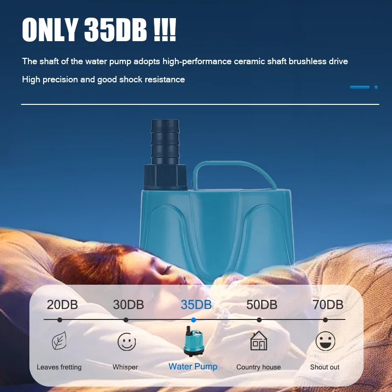 Bottom Suction Water Pump Aquarium 220V-240V Submersible Water Pump for Cycle and Pumping of the Fish Tank water pump aquarium water pump fish tank pump
