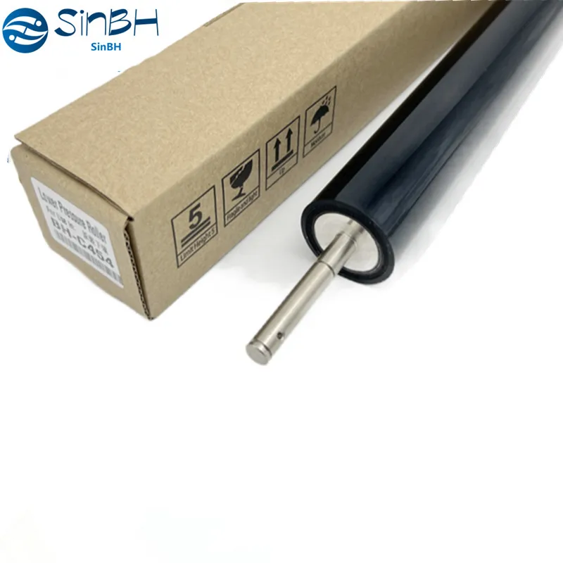 Qualidade Original Bh454 Inferior Sleeved Fuser Rolo para Konica Minolta Bizhub C454 C454 454 ad C456 C454e Pressão Rolo Peças * - Imagem 4